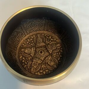 4 inches - Singing Bowl Tibetan Buddhist Prayer Instrument, has some scratches